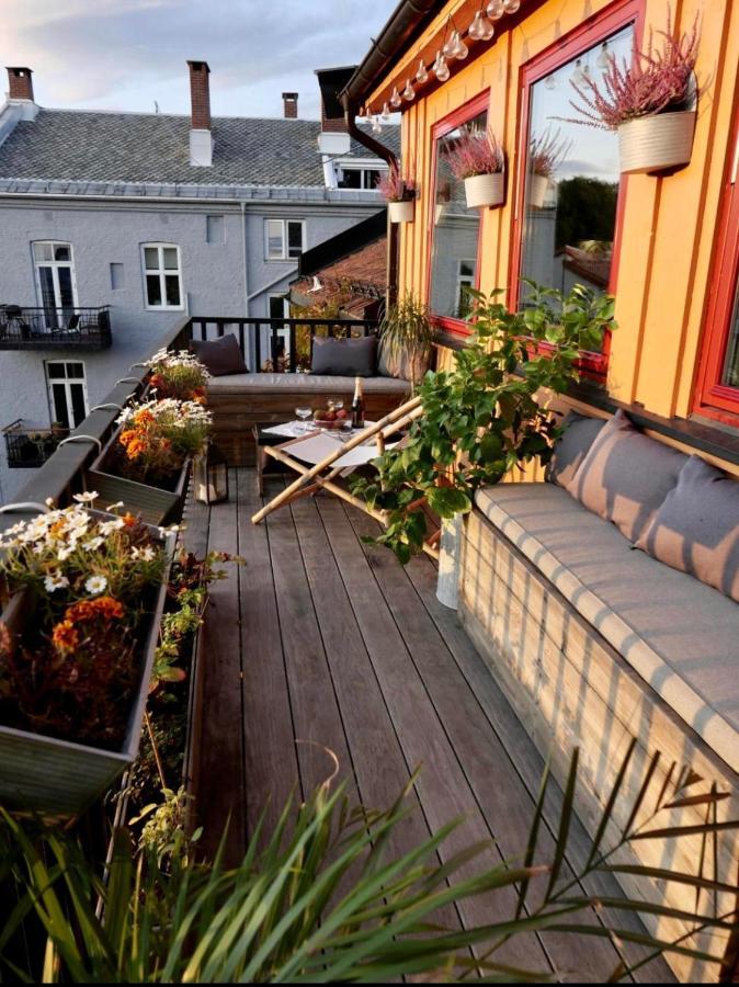 Penthouse In Oslo'S Hippest District Gruenerlokka Apartman Kültér fotó